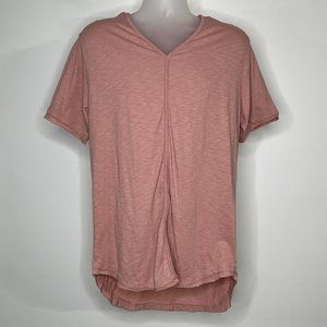 Kayden K men's blush pink extra long T-shirt